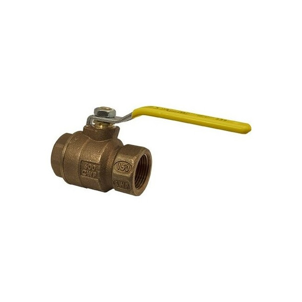 Apollo Valves 1/2" FNPT Bronze Ball Valve 2-Way 77C10327A