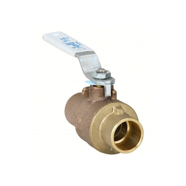 Apollo Valves Manual 2-Way Ball Valve,Sweat,Bronze 77CLF24401A