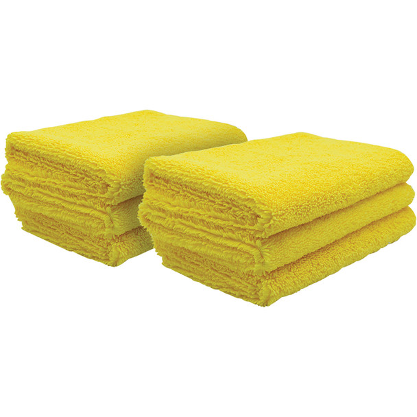 Edgeless MF Towel Grey 400gm Yellow G-41Y