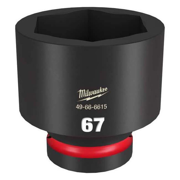 67mm SHOCKWAVE Impact Duty 1 in. Drive Standard 6 Point Impact Socket