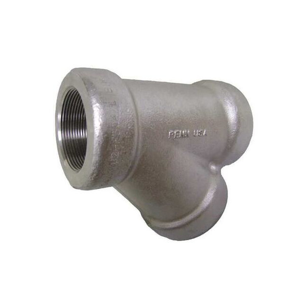 45Â° Lateral Wye, 316 Stainless Steel, 3/4 in NPT, Class 3000