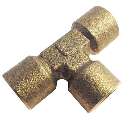 Female Union Tee Brass Union Tee, 1/8 in Female BSPP X 1/8 in Female BSPP