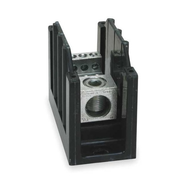 Power Distribution Block, Open, 1 Pole, 310 A Copper, 600 V AC/DC