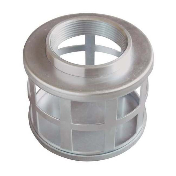 Dayton SuctionStrainer,7 Dia,4 NPT,Side Sq Perf 2EHE8