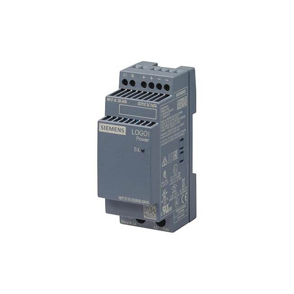 Stabilized Power Supply, 100/240V AC, 5V DC, 15 W, 3 A, DIN Rail