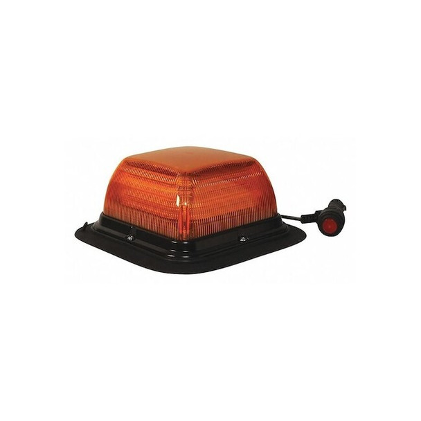 Ecco Beacon Light,Amber,3-5/16" H EB7185AAA-VM