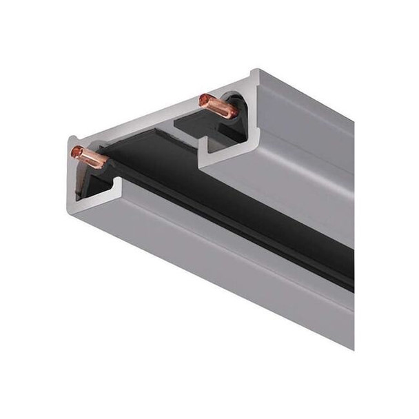 Juno Lighting Track Section, 4 ft, Silver R 4FT SL