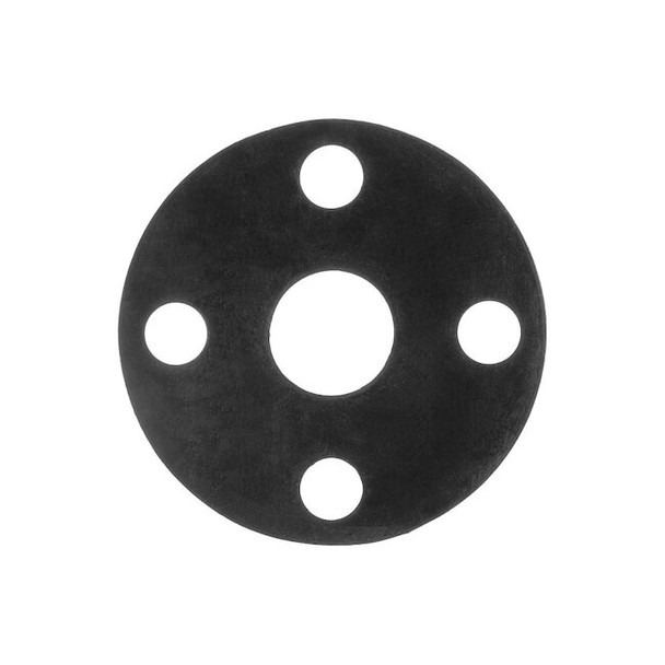 Full Face Viton Flange Gasket for 1-1/2" Pipe, 1/8" Thick, No 300