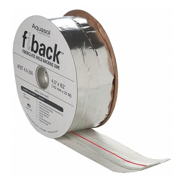 Aquasol Fiberglass Backing Tape,4 in. dia.,Roll AFBT-4.0-200 Pack of 5