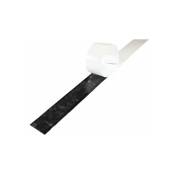 1/4" Comm. Grade Buna-N Rubber Strip, 2"x36", Black, 70A