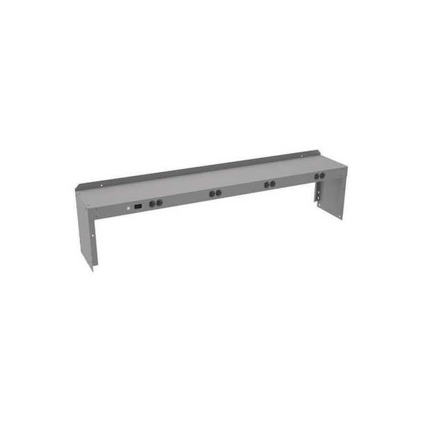 Tennsco Electronic Riser,60in.Wx10in.D,450 lb. REI-1060-WK-1