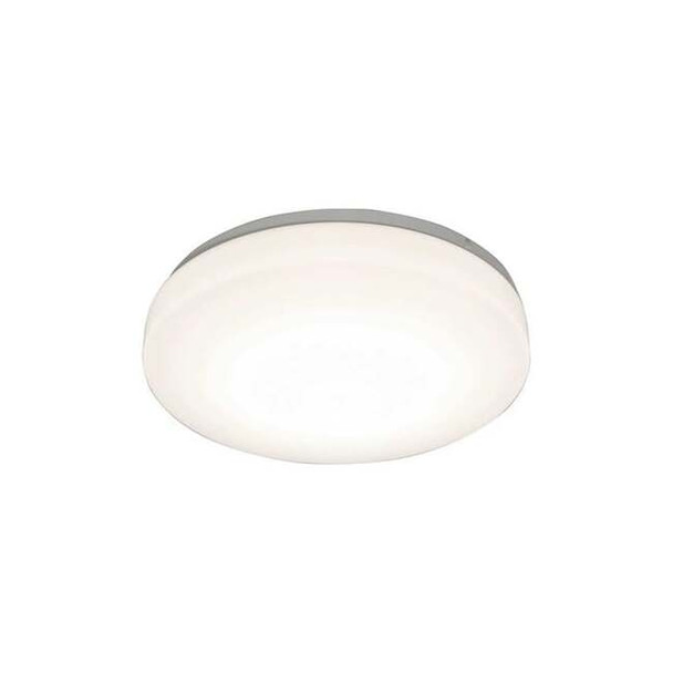 Afx LED Flush Mount, 14 in D, White, Steel C2F14L5AJUDWH-BB