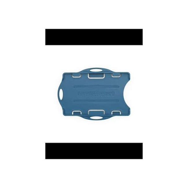Detectamet Metal Detectable Swipe Card Holder,Blue,Pk10 212-T889-A56-P01
