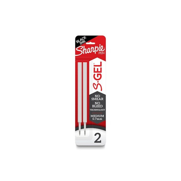 Sharpie Pen Ink Cartridge, Medium Tip, 2 PK 2096168 Pack of 6