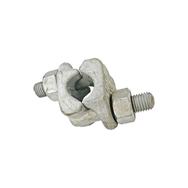 Crosby Wire Rope Dbl-Saddle Clip,1 1/8" dia. 1010630