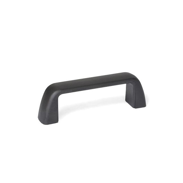J.W. Winco Pull Handle,Black,Nylon,3 1/2 in L 6333010