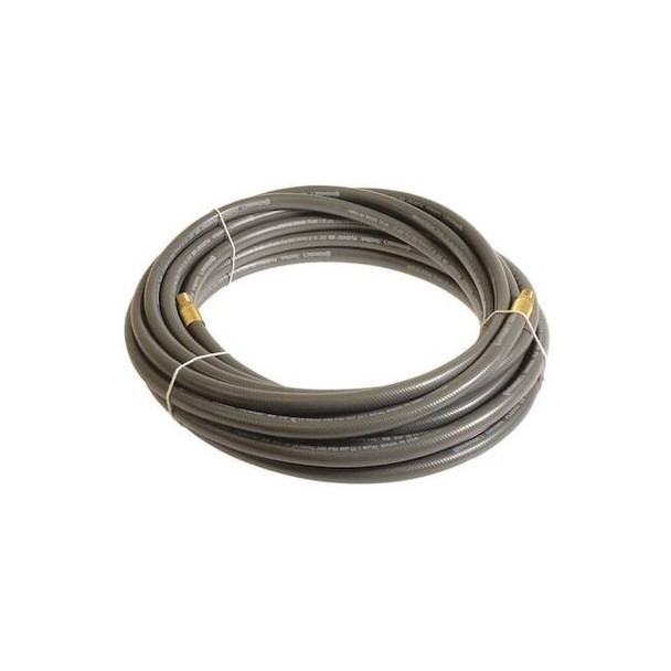 1/4" x 20 ft PVC Coupled Multipurpose Air Hose 300 psi GY