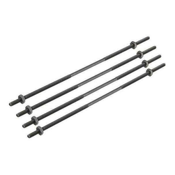 Dayton Tie Rods,Length 8 In,.No 10-32 In.,PK4 30D497