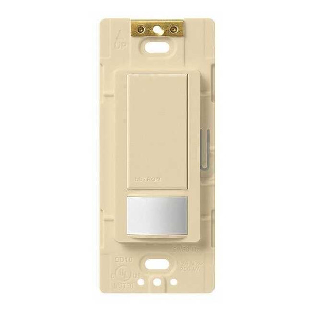 Lutron Vacancy Sensor,PIR,900 sq ft,Ivory MS-VPS5M-IV
