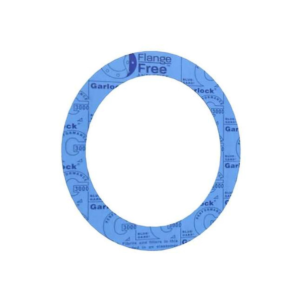 Garlock Ring Flange Gasket,Blue,4 in Pipe Size 3000RG-0300-125-0400