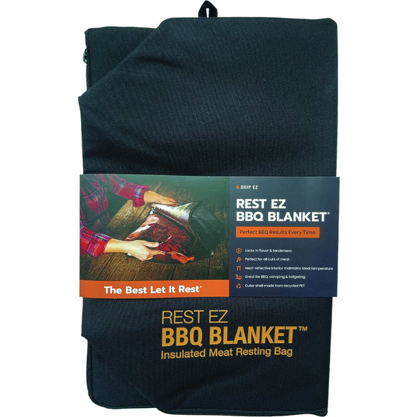 Drip EZ Black Insulated Meat Resting Bag BLNKT-1-BL