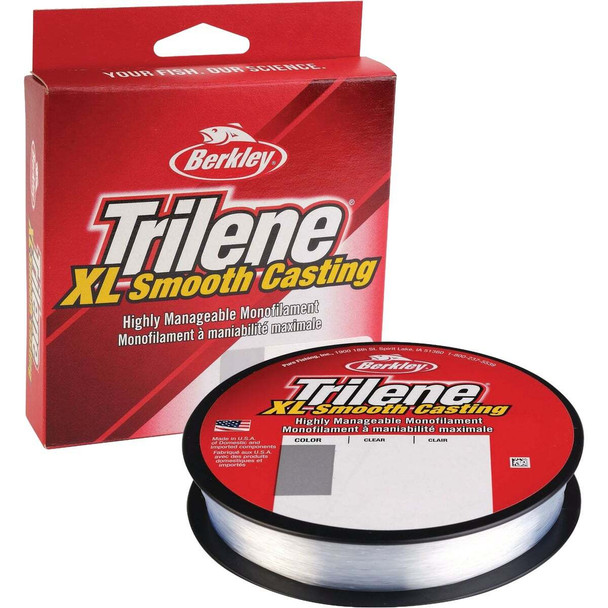 Berkley Trilene XL 6 Lb. 330 Yd. Clear Monofilament Fishing Line XLFS6-15