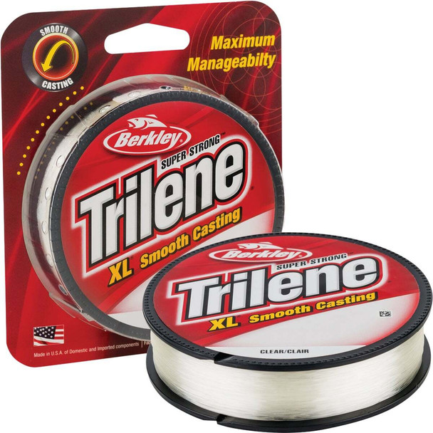 Berkley Trilene XL 4 Lb. 330 Yd. Clear Monofilament Fishing Line XLFS4-15