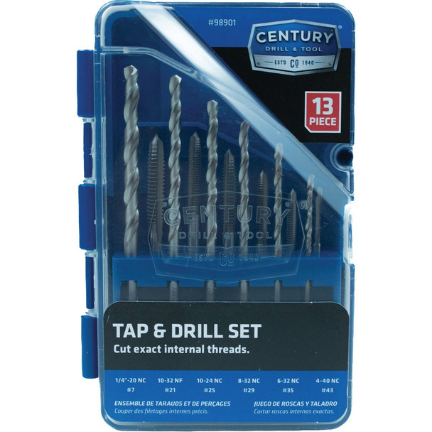 Century Drill & Tool Tap & Die Set (13-Piece) 98901