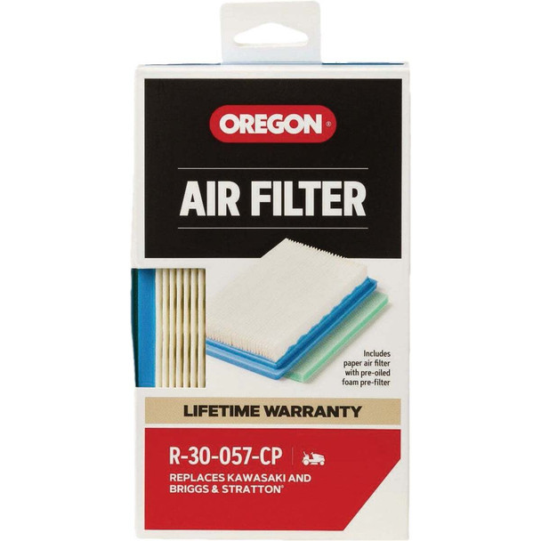 Oregon 15, 18, 21 HP Paper Riding Mower Engine Air Filter R-30-057-CP
