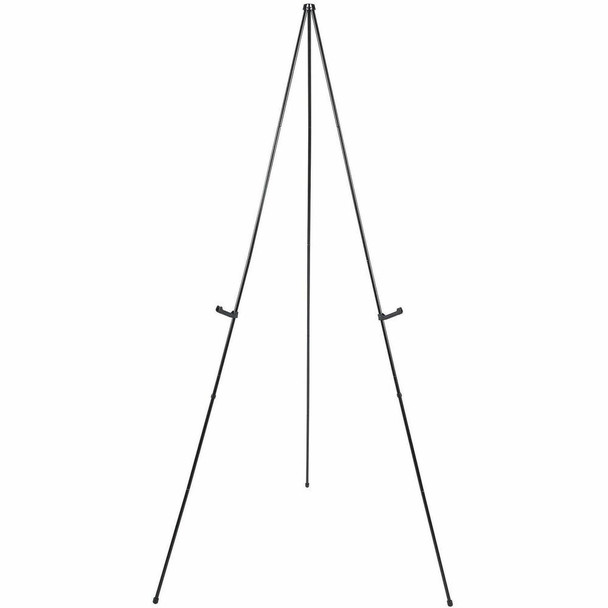 Lorell Presentation Easel - Black - For Presentation - 1 Each