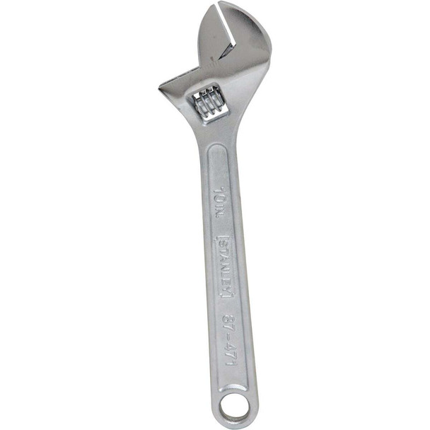 Stanley 10 In. Chrome Adjustable Wrench 87-471
