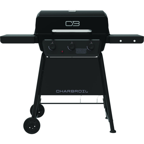Char-Broil 3-Burner Black LP Gas Grill 463736526