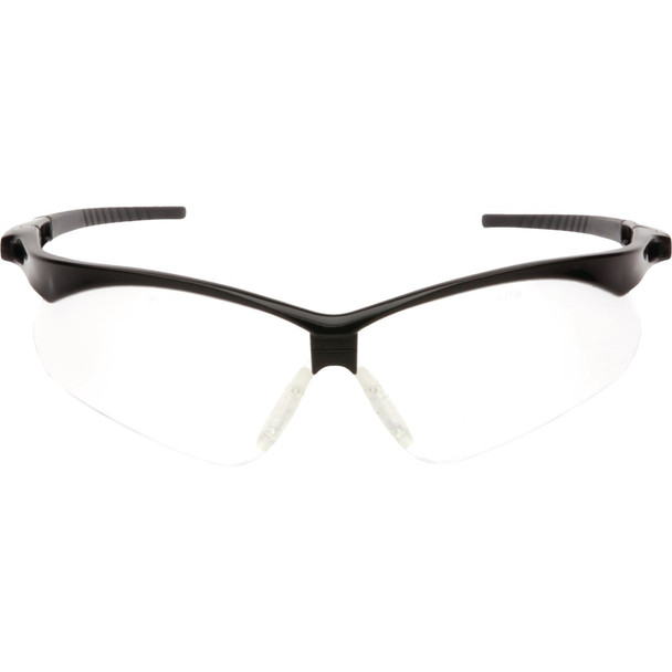 Pyramex PMXTREME Black Frame Safety Glasses with Clear Anti-Fog Lenses SB6310STP
