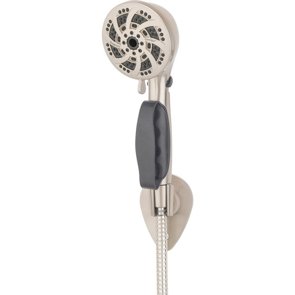 Oxygenics CareSpa 5-Spray 1.8 GPM Handheld Showerhead, Brushed Nickel 92428