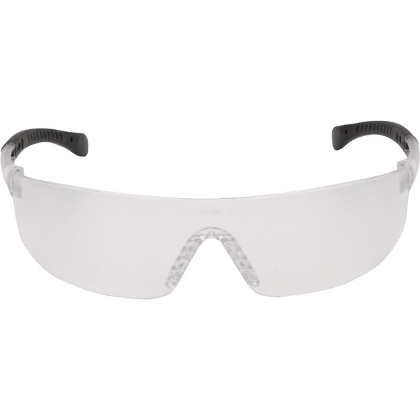 Pyramex Provoq Clear Frame Safety Glasses with Clear Anti-Fog Lenses S7210ST