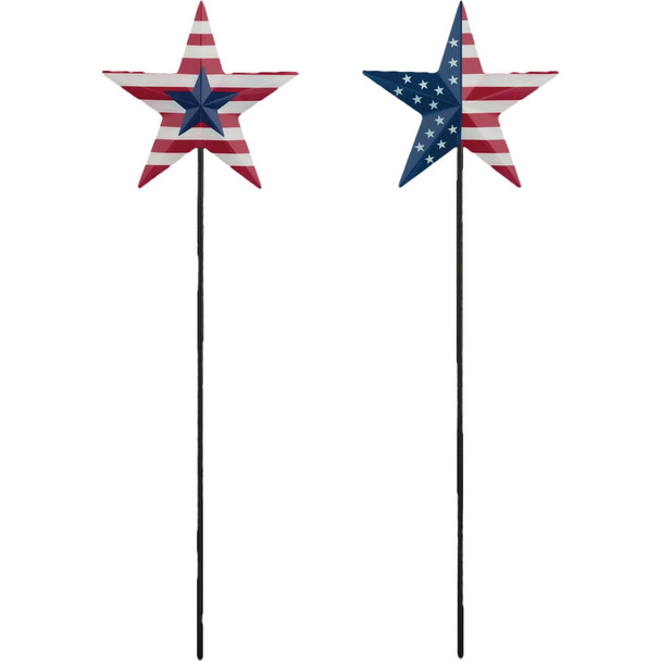 Regal Art & Gift Americana Star Stakes Assortment (12-Piece) 80546