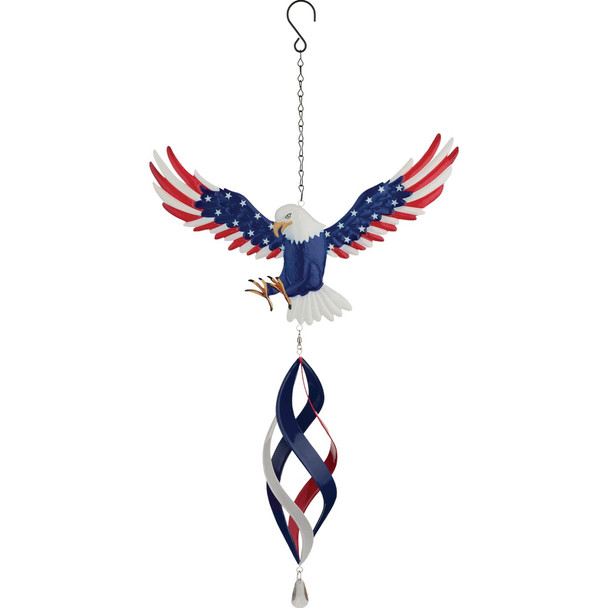 Regal Art & Gift Americana Eagle Hanging Wind Spinner 14292 Pack of 12