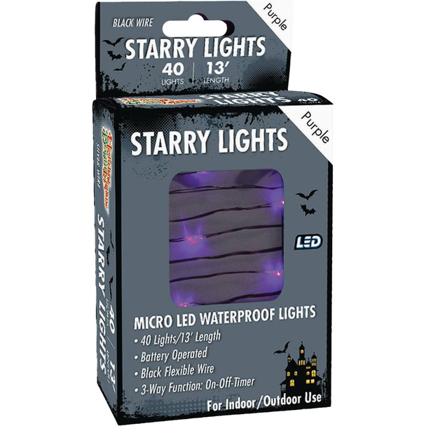 Holiday Bright Lights 40ltprp Mcrled B/O Light 15-01058 Pack of 24