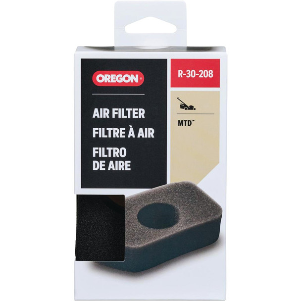 Oregon R-30-208 Foam Engine Air Filter for Walk Behind Mowers R-30-208