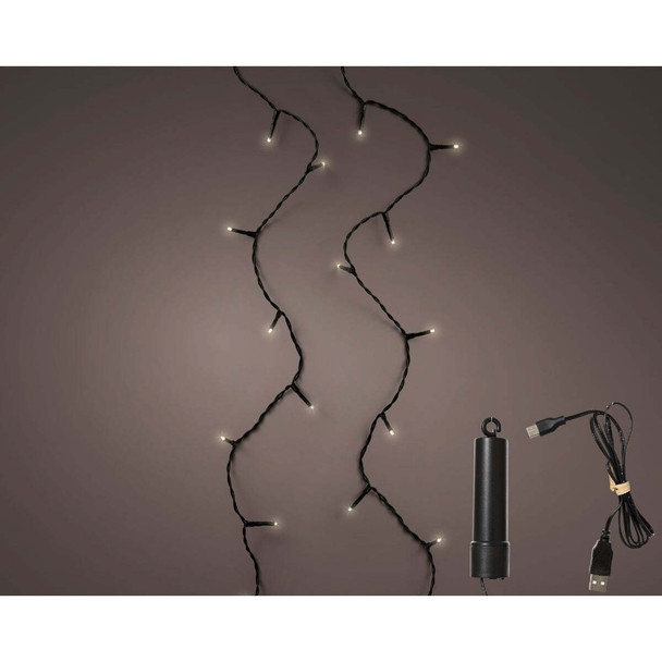 Lumineo Duracharge 24.3 Ft. Multi LED Rechargeable Light Set 9490284