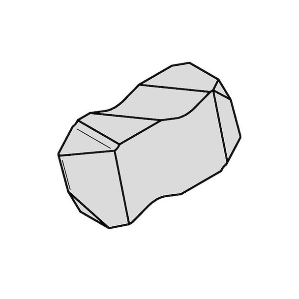 Widia Threading Insert,NTP, NTP3L Pack of 5