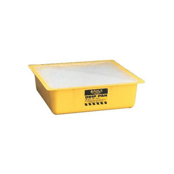 Eagle Mfg Drip Pan,Polyethylene,1 gal. 1670 Pack of 12