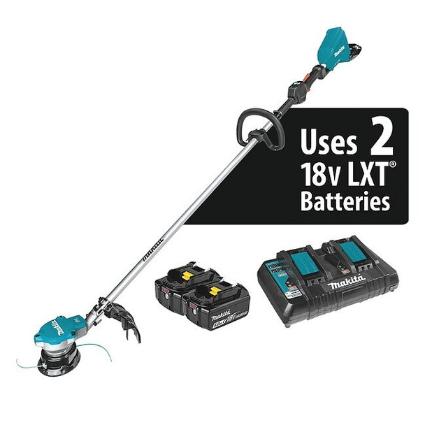 Makita 36V (18V X2) LXT Brushless String Trimmer Kit (5.0Ah) XRU15PT