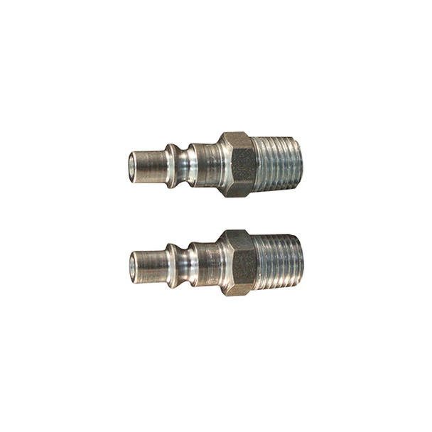 Air Plug Steel A-Style Pneumatic Tool Fitting 1/4" NPT Male, 777 (Pack of 10) 777