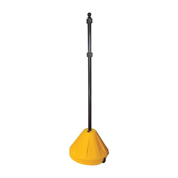 Accredo Safety Sign Base,Portable,Base 22" W 7590YL