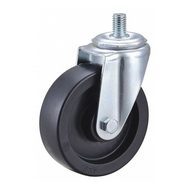 Manufacturer Varies Swivel Stem Caster,Polyolfn,4 in,350 lb. 32J816