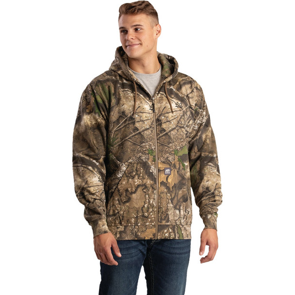 Berne Heritage Men's XL Realtree Thermal-Lined Full-Zip Hooded Sweatshirt