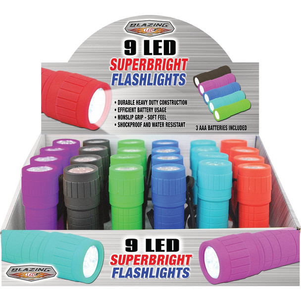 Blazing LEDz Superbright Battery LED Flashlight 702353 Pack of 24