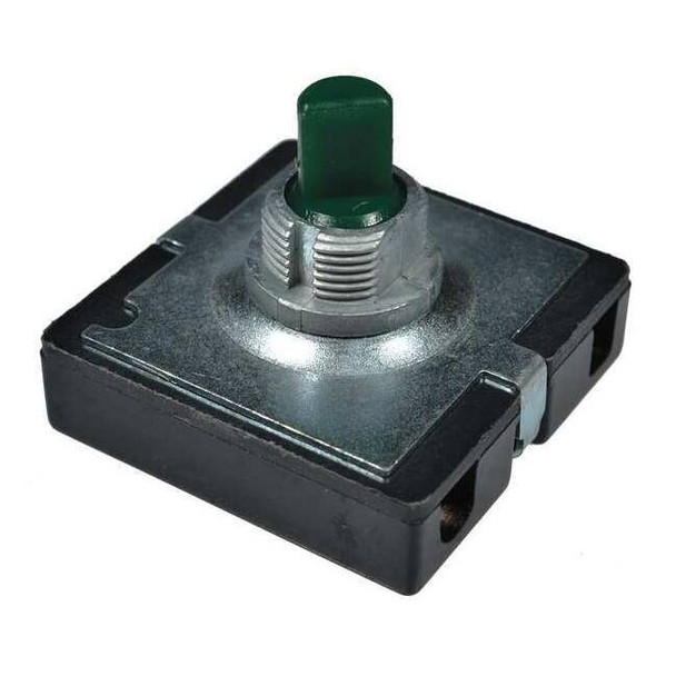 Dayton RotarySwitch,Black,Plastic,1-1/4inL VE750SG