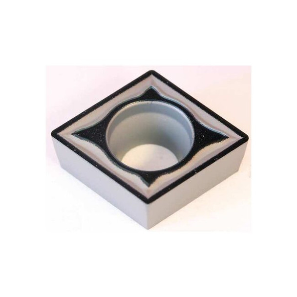 Diamond Turning Insert, Diamond, 3, CCMT, 1, Carbide Pack of 10